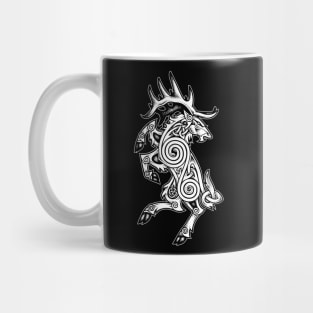 Celtic Elk Rampant Mug